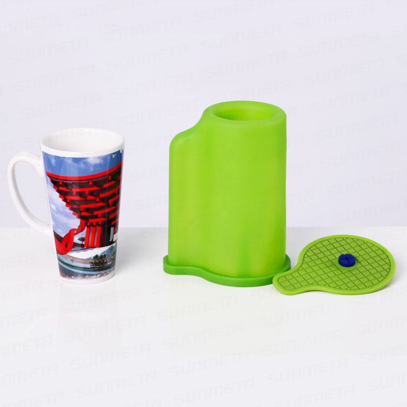 무료 배송 3D 미니 승화 기계에 의해 라떼 머그잔에 대 한 실리콘 고무 컵 머그잔 고정 장치 클램프